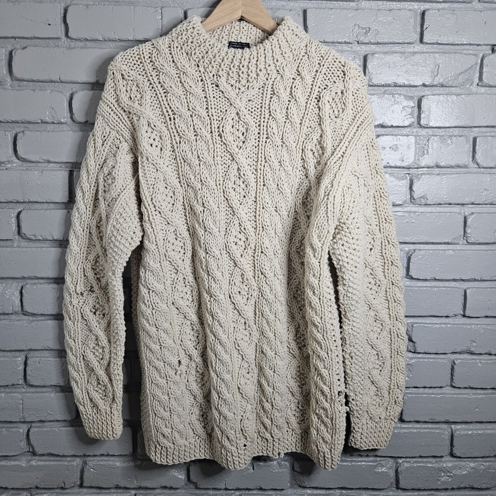 Vintage Roos Atkins Mens Wool Sweater Extra Large Italy
